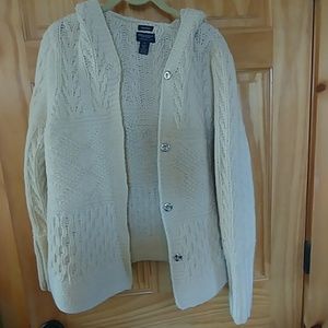 American Eagle thick hooded sweater